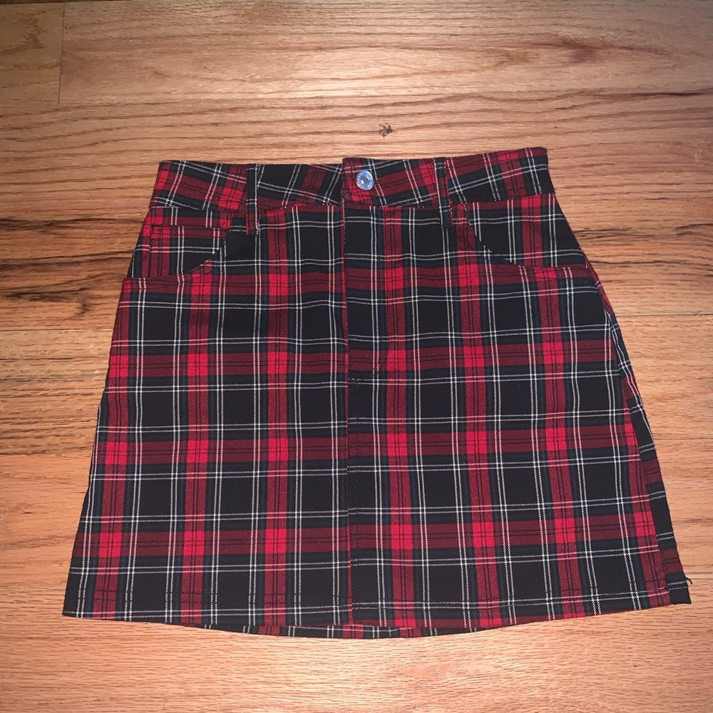 Plaid skirt